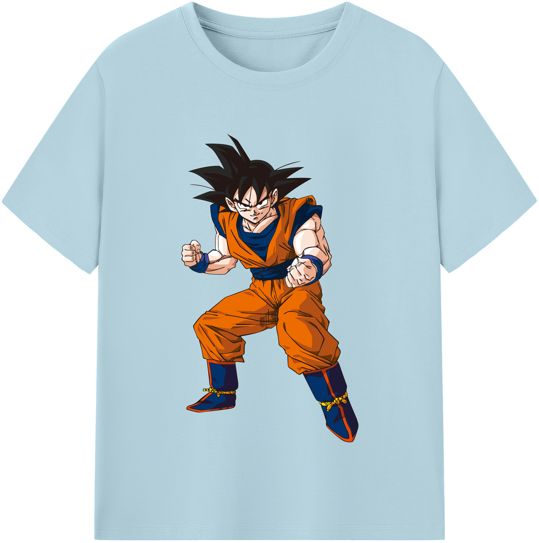 （画像用） ドラゴンボール 孫悟空（そん ごくう）Son Goku カカロット DRAGON BALL Kakarotto 綿100％半袖Tシャツ（フロントプリント）